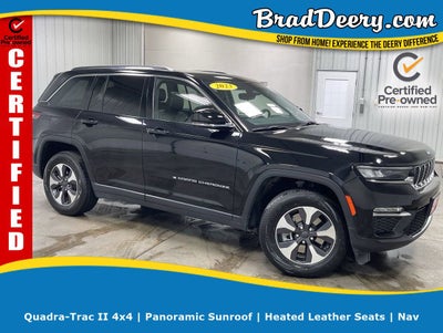 2023 Jeep Grand Cherokee 4xe GLOBAL BLACK